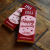 HAPPY ANNIVERSARY CHOCOLATE BAR (MILK & DARK MARBLE CHOCOLATE)