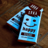 THE HAPPY CHOCOLATE BAR (ROASTED ALMOND DARK CHOCOLATE)