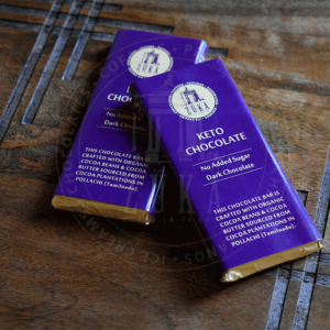 THE KETO CHOCOLATE BAR (NO ADDED SUGAR DARK CHOCOLATE)